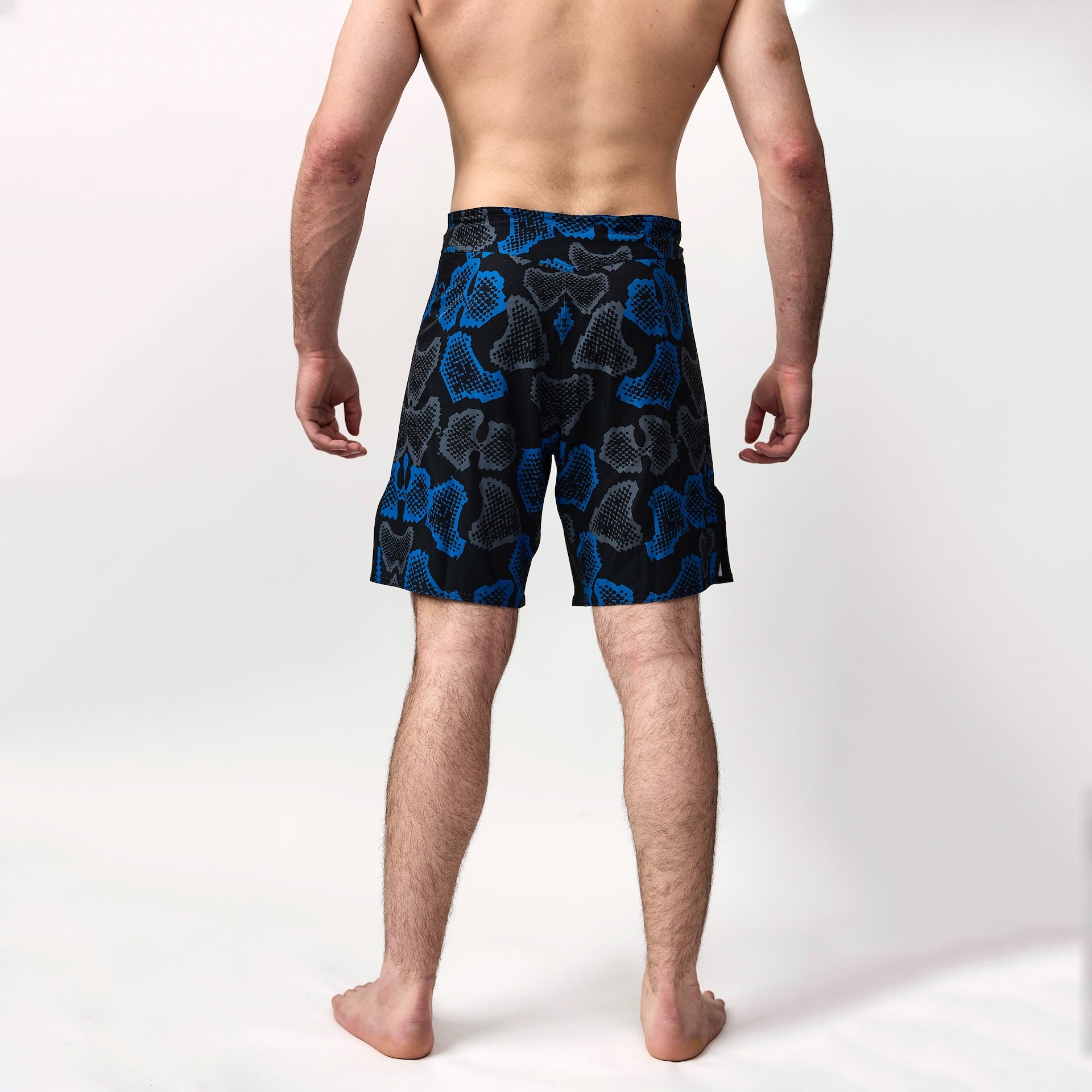 XCC MMA Fight Short - Schwarz/Blau