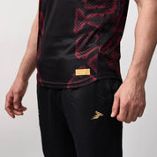 XCC Fight Night Herren Walkout Trikot - Schwarz/Rot
