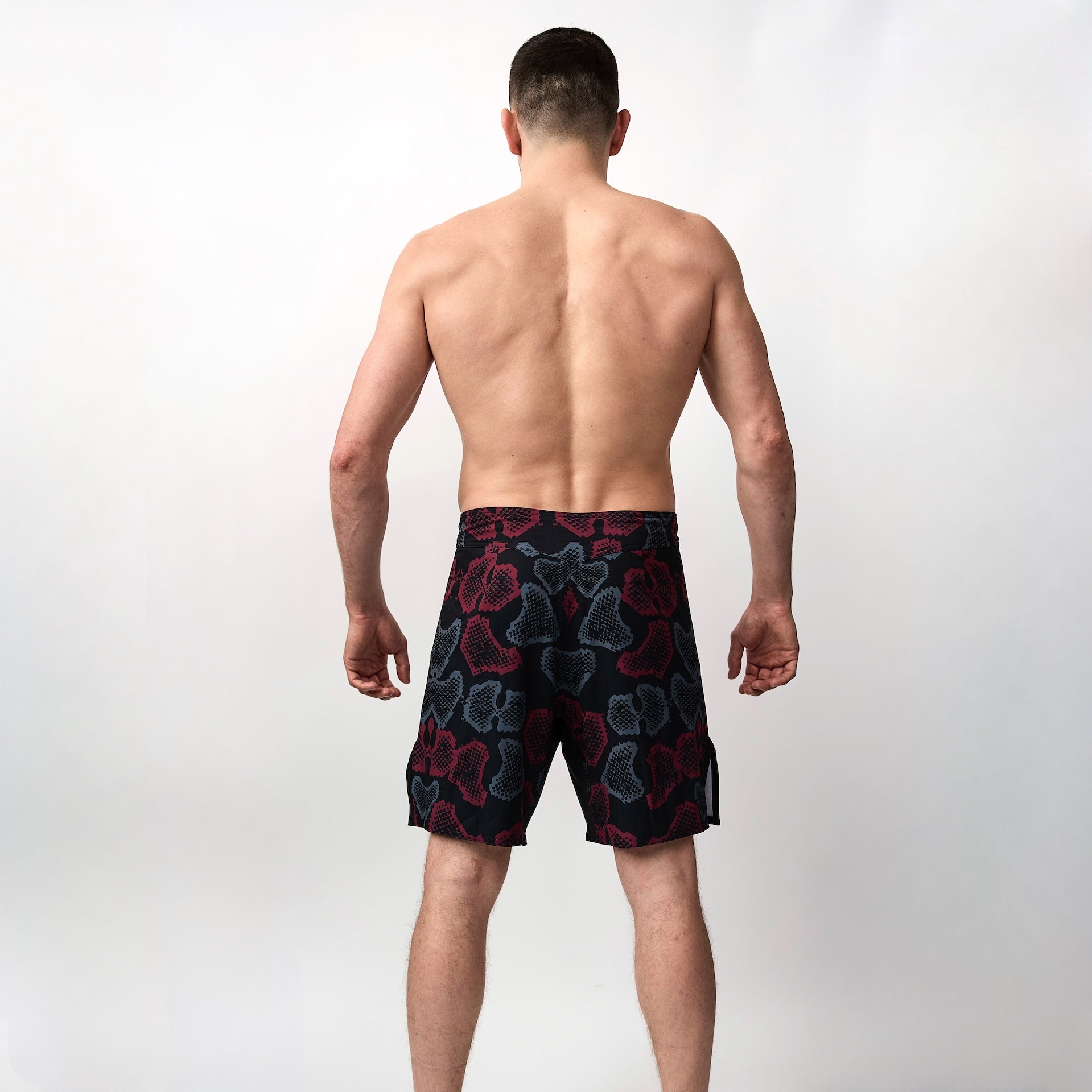 XCC MMA Fight Short - Schwarz/Rot