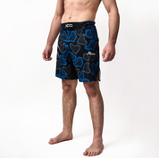 XCC MMA Fight Short - Schwarz/Blau
