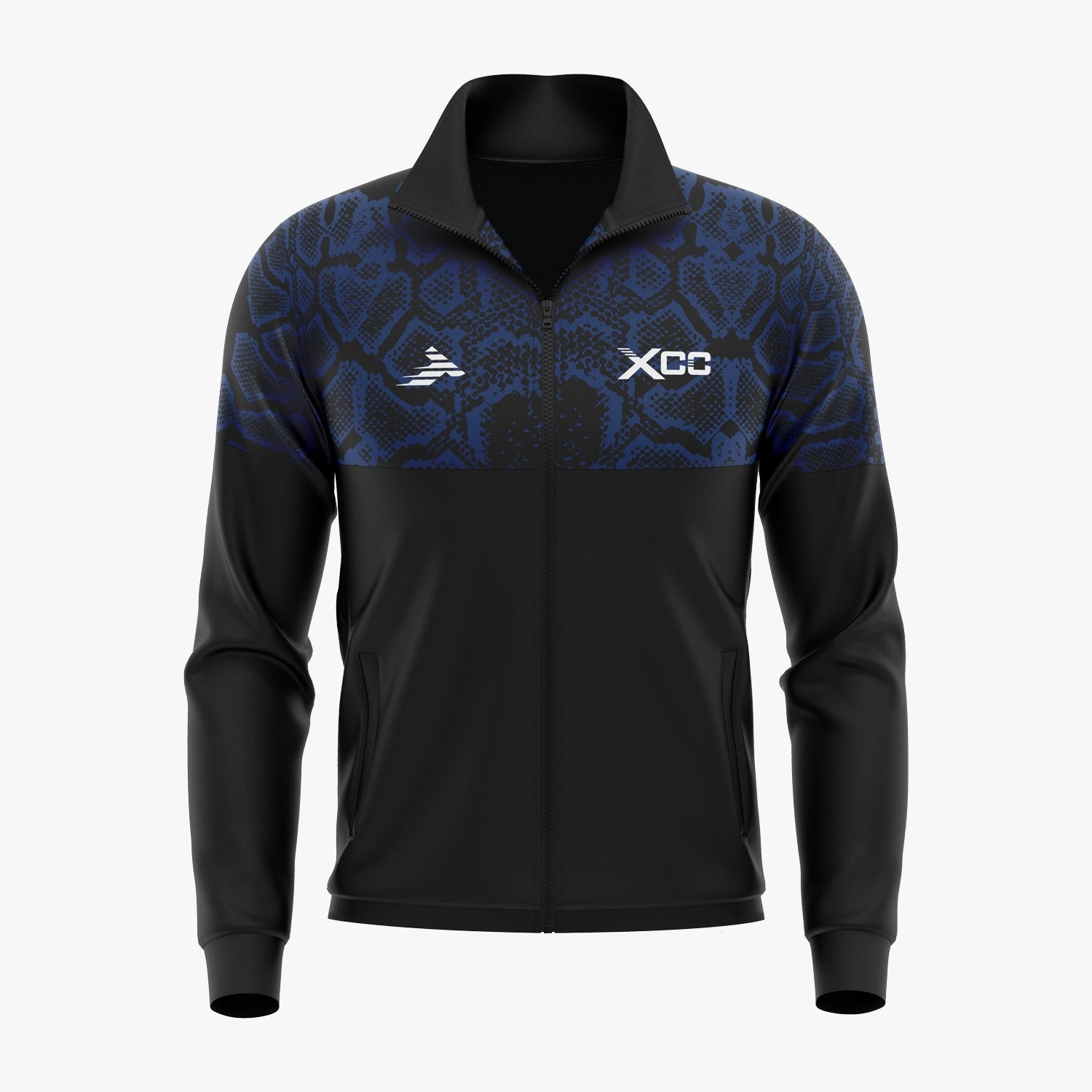 XCC Trainingsjacke - Schwarz/Blau