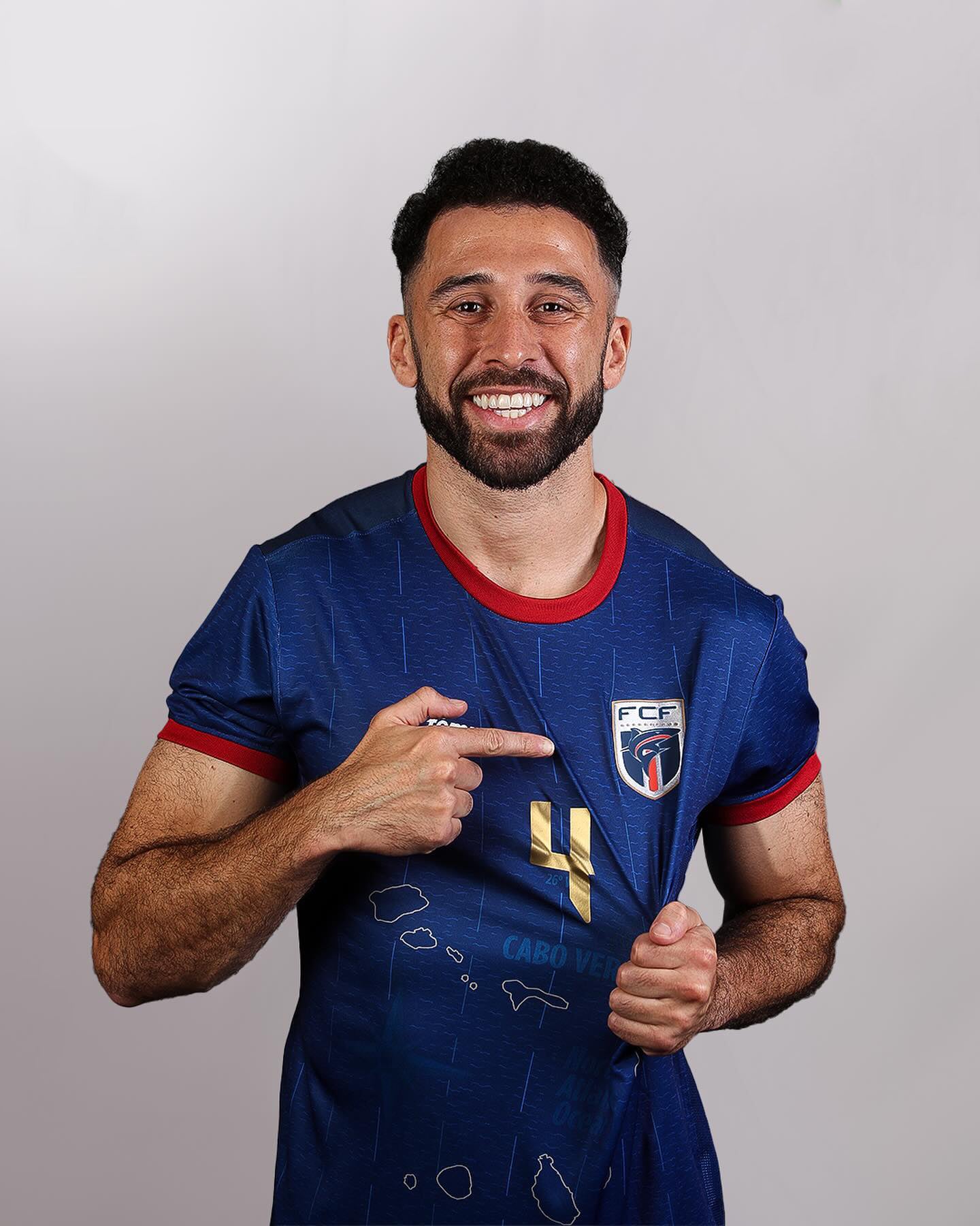 Cape Verde Home Match Jersey 2025 - Player Edition
