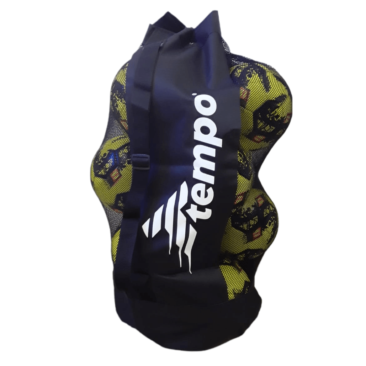 Ball Carrying Bag 12B Black - Tempo Sport
