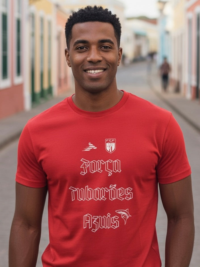 Cape Verde Cotton T-shirt - Red