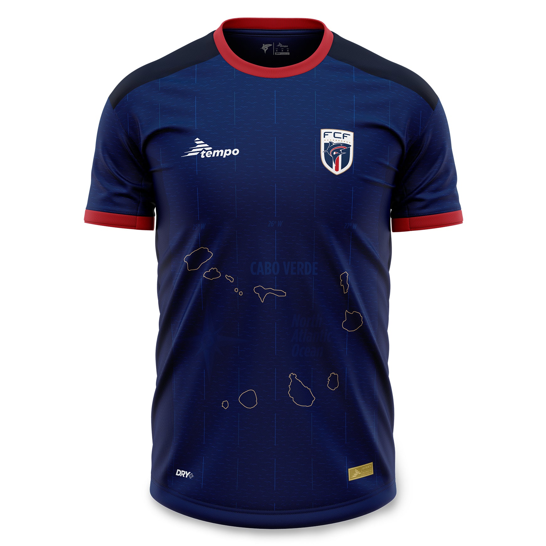 Cape Verde Home Match Jersey 23/24 - Player Edition