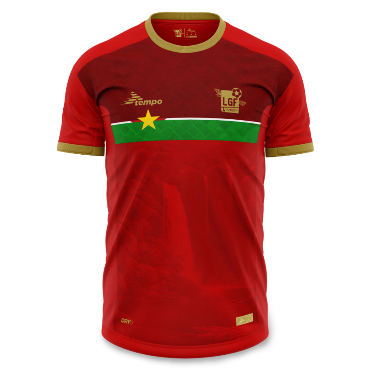Guadeloupe Home Match Jersey - Gold Cup Edition