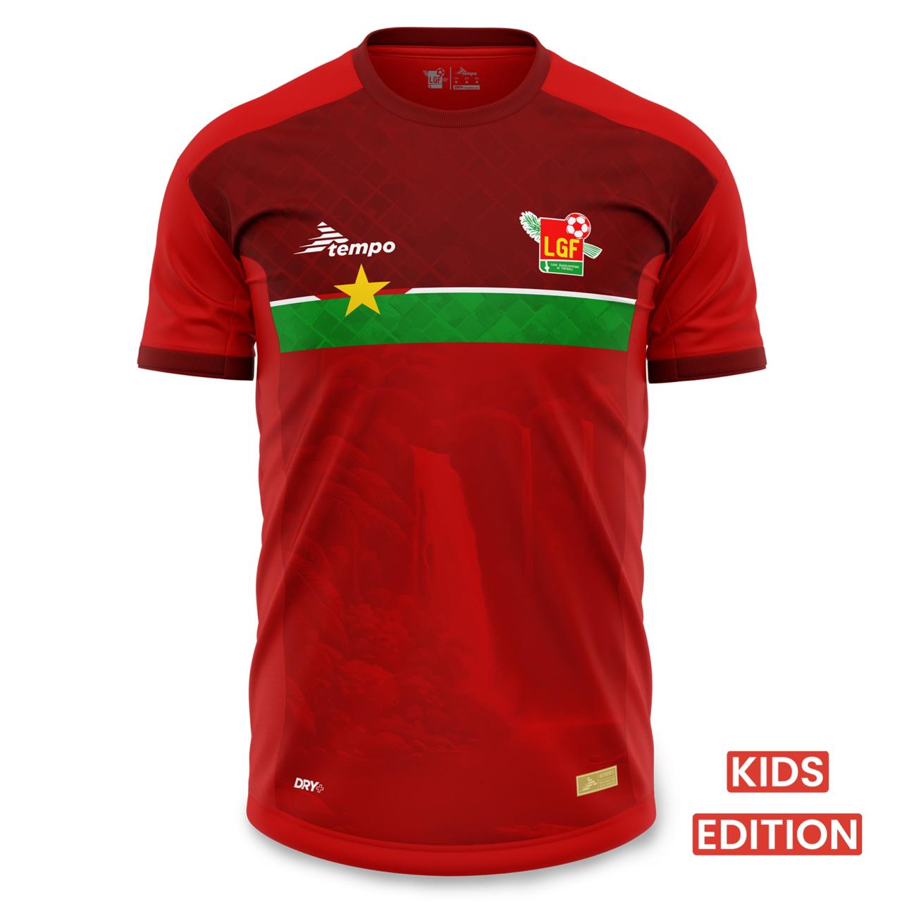 Guadeloupe Kids Home Match Jersey 24/25 - Player Edition