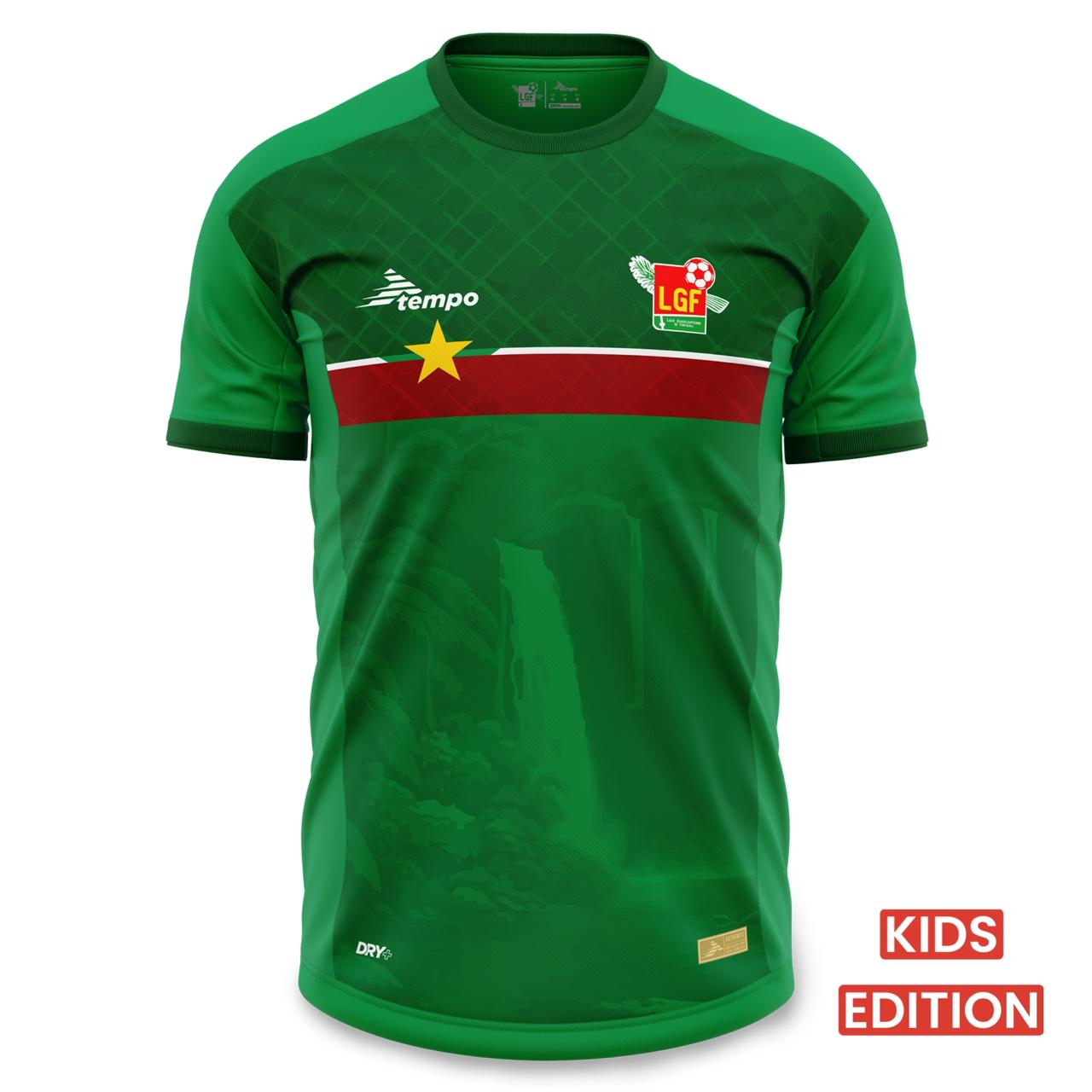 Guadeloupe Kids Away Match Jersey 24/25 - Player Edition