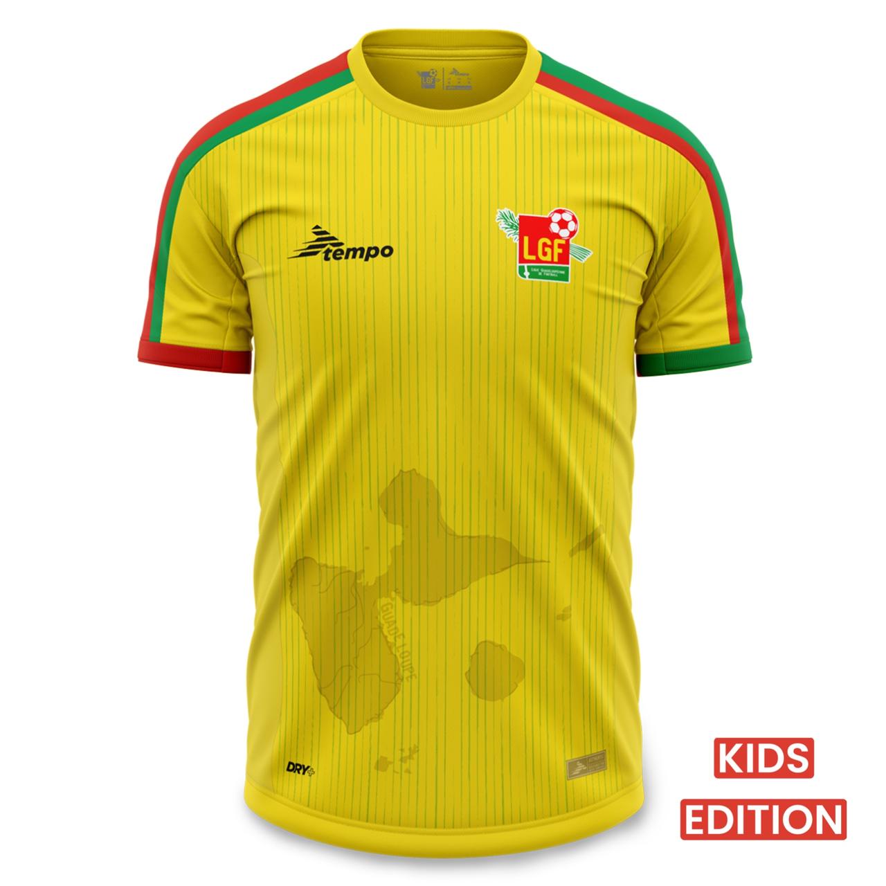 Guadeloupe Kids Third Match Jersey 24/25 - Player Edition