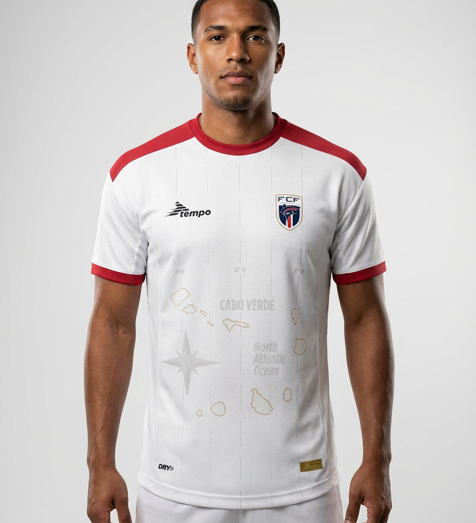 Cape Verde 2025 Away Jersey | Official Tempo Sport Kit Cape Verde 2025 Away Jersey | Official Tempo Sport Kit